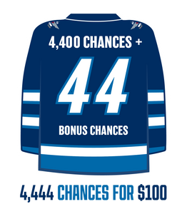 4444 chances for $100
